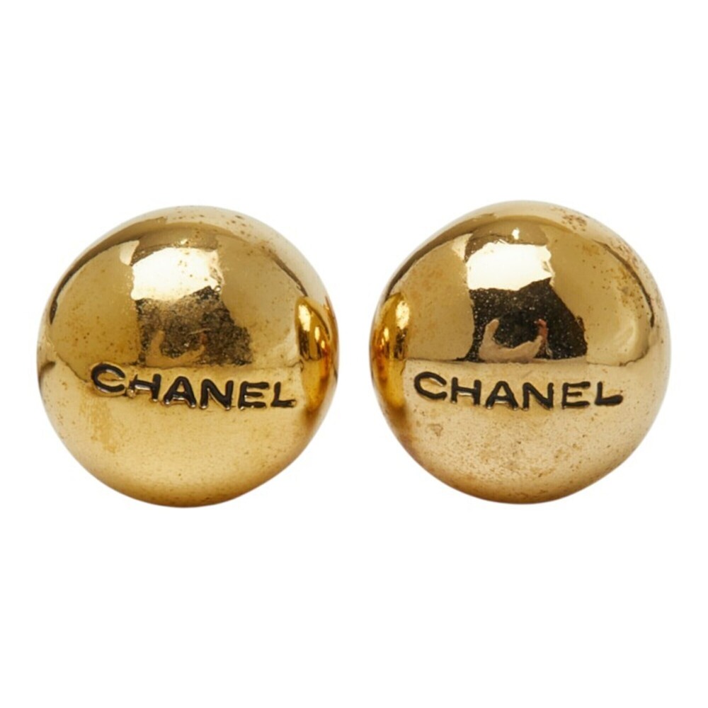 CHANEL Gold Earrings